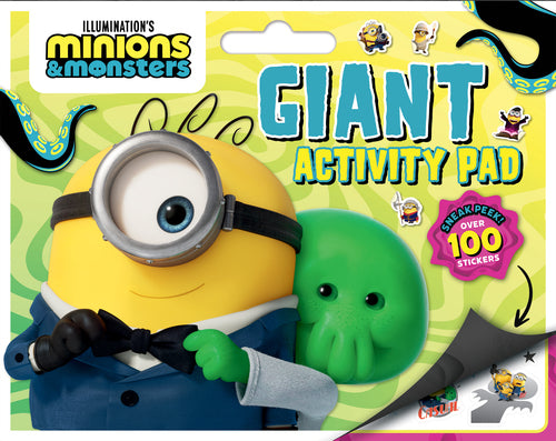 Minions And Monsters: Giant Activity Pad (Universal) - Childrens Books - Image - Pop Weasel