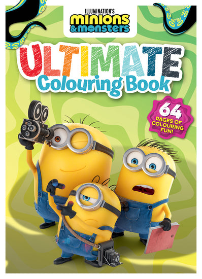 Minions And Monsters: Ultimate Colouring Book (Universal) - Childrens Books - Image - Pop Weasel