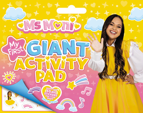 Ms Moni: My First Giant Activity Pad - Childrens Books - Image - Pop Weasel