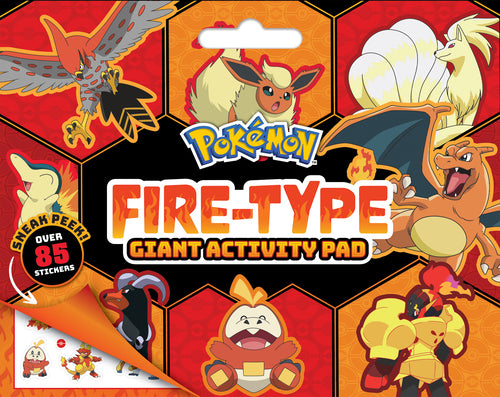 Pokemon Fire-Type: Giant Activity Pad