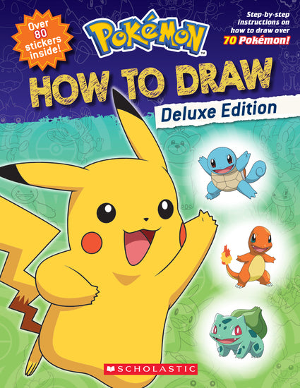 Pokemon: How To Draw Deluxe Edition - Childrens Books - Image - Pop Weasel
