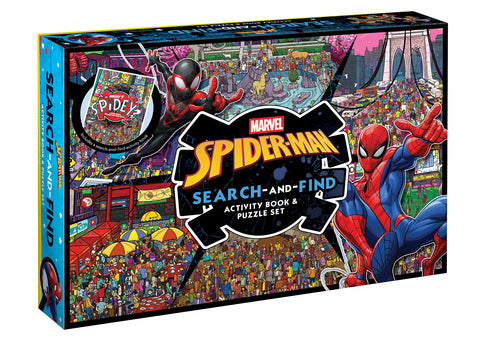 Spider-Man: Search-And-Find Activity Book & Puzzle Set (Marvel: 200 Pieces) 2026