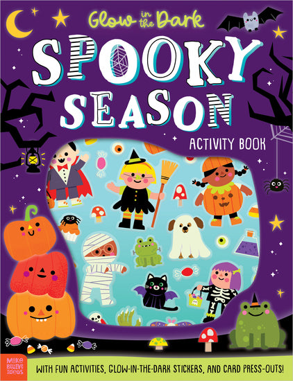 Spooky Season Activity Book (With Glow-In-The-Dark Stickers) - Childrens Books - Image - Pop Weasel