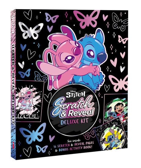 Stitch: Scratch And Reveal Deluxe Kit (Disney) 2026 - Childrens Books - Image - Pop Weasel