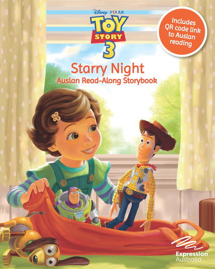 Toy Story 3: Starry Night Auslan Read-Along Storybook (Disney Pixar) - Childrens Books - Image - Pop Weasel