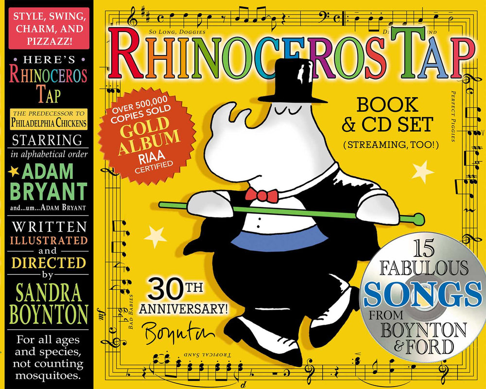 Rhinoceros Tap: The 30Th Anniversary Edition - Childrens Books - Image - Pop Weasel
