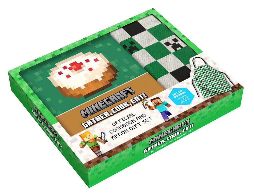 Pop Weasel Image of Minecraft: The Official Cookbook and Apron Gift Set - Novelty - Image - Pop Weasel
