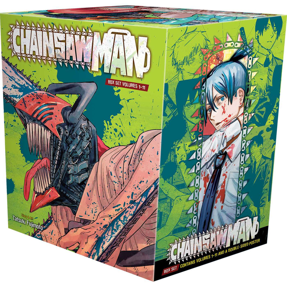 Chainsaw Man Box Set - Includes volumes 1-11 - Manga - Image - Pop Weasel