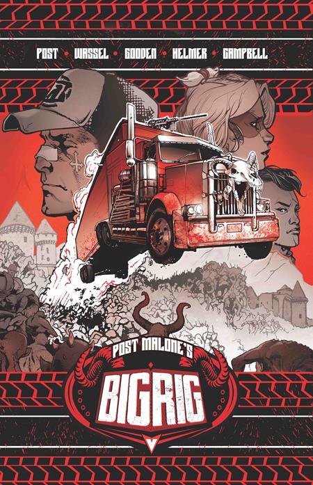Post Malones Big Rig  | TPB Vol 01 Direct Market Exclusive - Image - Graphic Novels - Image - Pop Weasel