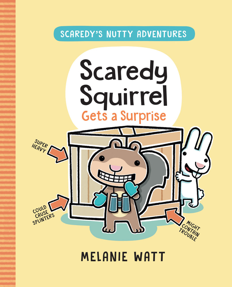 Scaredy Squirrel Gets a Surprise | Hardcover image - Graphic Novels - Image - Pop Weasel