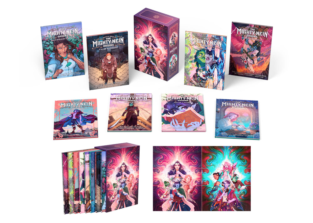 Critical Role: The Mighty Nein Origins Boxed Set - Image - Hardcover Boxed Set - Image - Pop Weasel