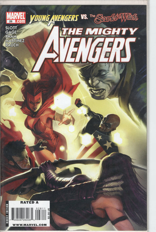 Pre-Owned - The Mighty Avengers #28  (October 2009) Scanned Image Pop Weasel Pre-Owned Comics