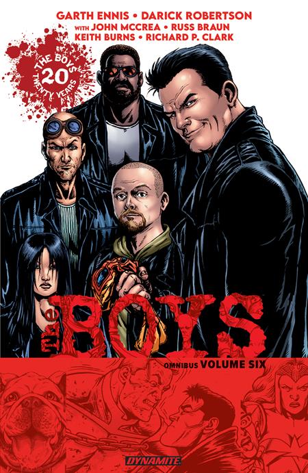 Boys 20th Anniversary Omnibus  | TPB Vol 06 Signed By Garth Ennis & Darick Robertson - Image - Graphic Novels - Image - Pop Weasel