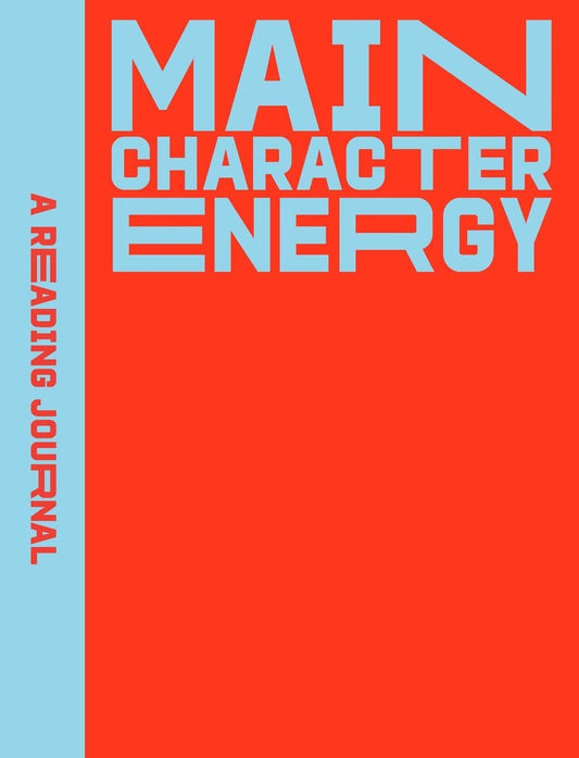 A Reading Journal: Main Character Energy image