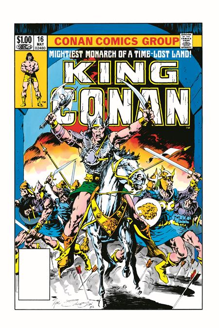 King Conan The Original Comics Omnibus  | Hardcover Vol 01 Direct Market Exclusive Marc Silvestri - Image - Graphic Novels - Image - Pop Weasel