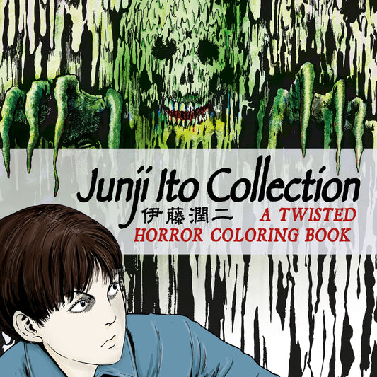 Junji Ito Collection: A Twisted Horror Coloring Book - Image