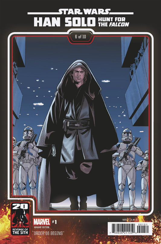 STAR WARS: HAN SOLO - HUNT FOR THE FALCON #1 CHRIS SPROUSE REVENGE OF THE SITH 20TH ANNIVERSARY VARIANT - Image