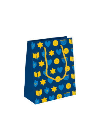Suzy Ultman: Hannukah Light Latkes Lit Gift Bag (Large) - Gift Bags - Image - Pop Weasel