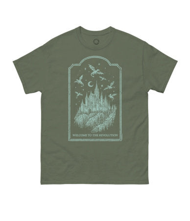 Rebecca Yarros's Fourth Wing: Welcome to the Revolution Unisex T-Shirt Large - Clothing - Image - Pop Weasel