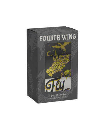 Rebecca Yarros's Fourth Wing: Fly or Die Socks Gift Box - Socks - Image - Pop Weasel