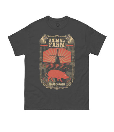 Obey: George Orwell's Animal Farm Unisex T-Shirt Large - Clothing - Image - Pop Weasel