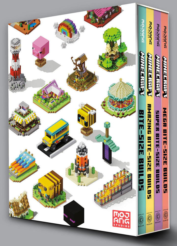Minecraft: Bite-Size Builds Collection 4-Book Boxed Set - Image - Books - Image - Pop Weasel