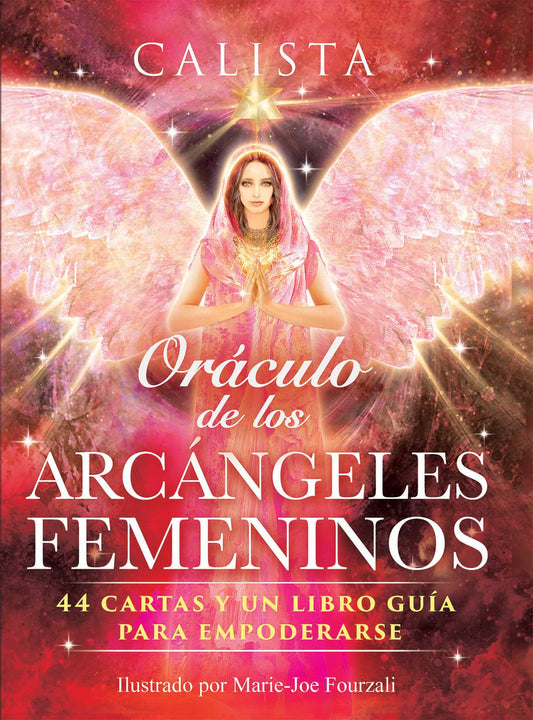 Oráculo de los Arcángeles Femeninos 44 cartas y un libro guía para empoderarse image