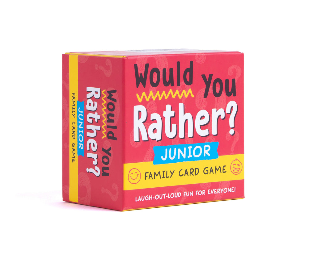 Would You Rather? Junior: Family Card Game - Image - Cards - Image - Pop Weasel