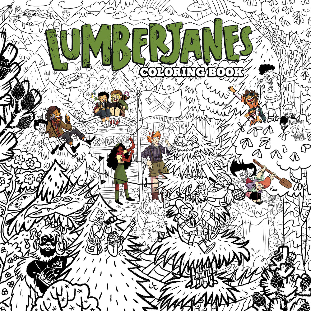 Lumberjanes Coloring Book - Image - Graphic Novels - Image - Pop Weasel