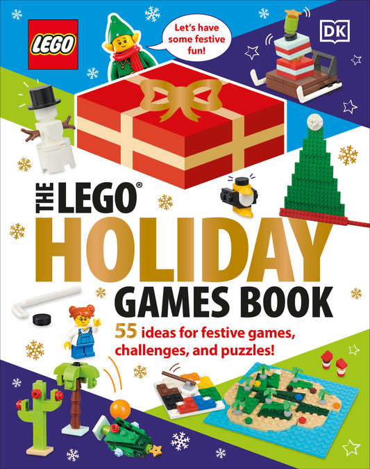 The LEGO Holiday Games Book | Hardcover image
