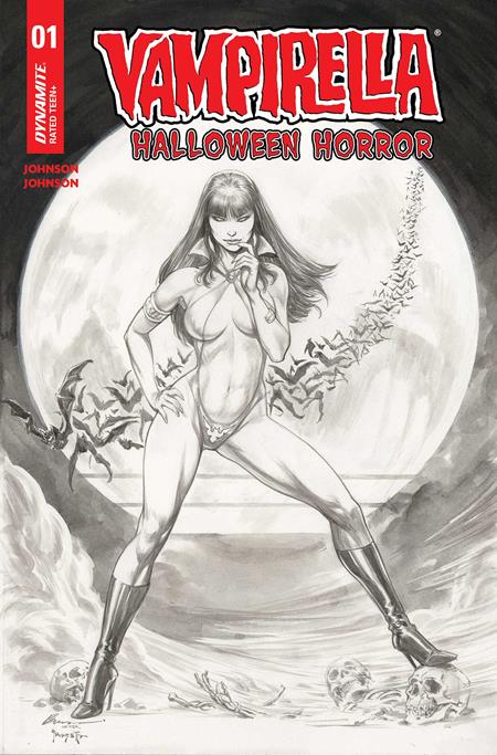 Vampirella Halloween Horror #1  N Buzz Line Art Foc Bonus Var - Image