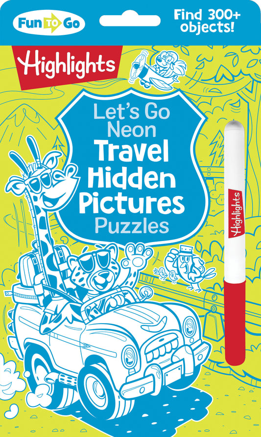 Let's Go Neon Travel Hidden Pictures Puzzles image