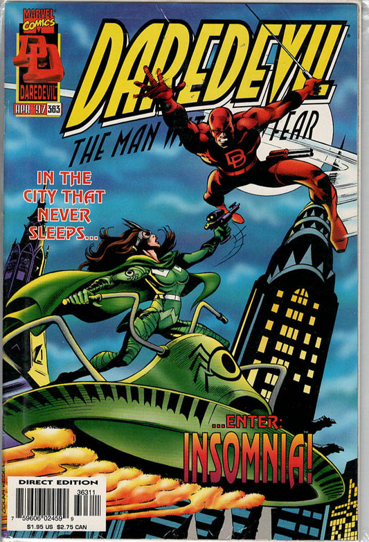 Pre-Owned - Daredevil #363  (April 1997) Scanned Image Pop Weasel Pre-Owned Comics
