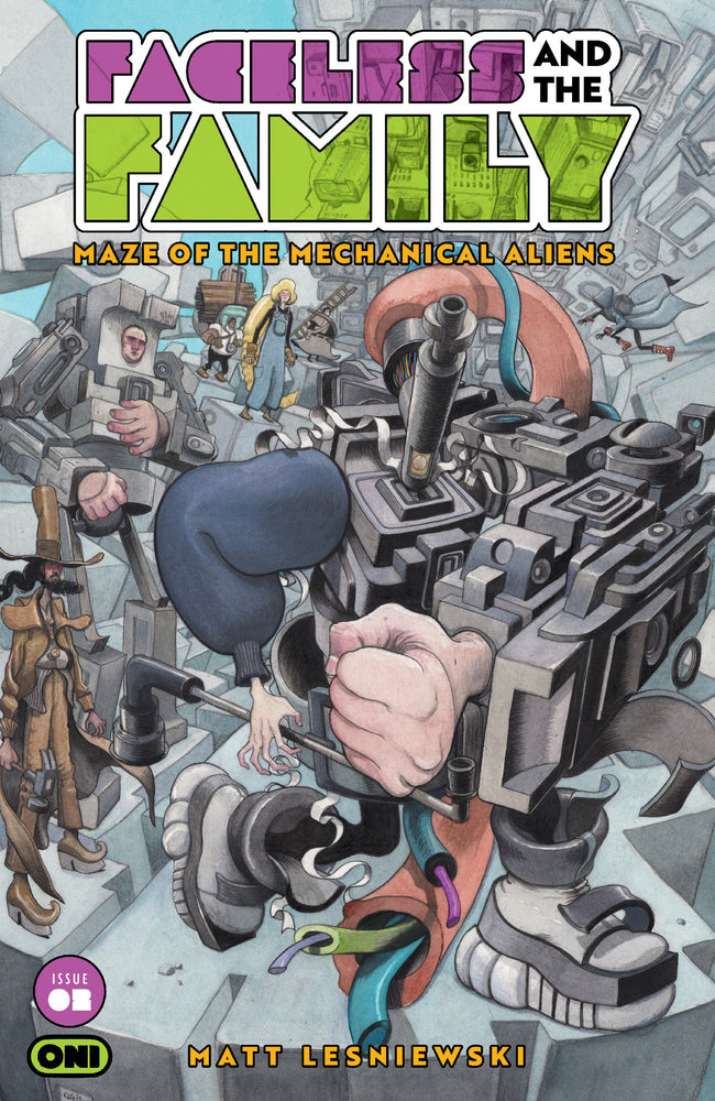 FACELESS AND THE FAMILY MAZE OF THE MECHANICAL ALIENS - Comics - Image - Pop Weasel