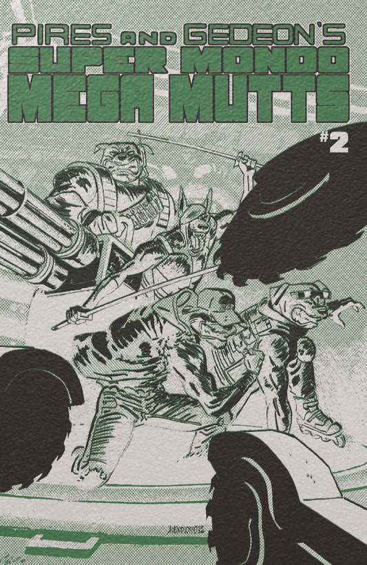 SUPER MONDO MEGA MUTTS #2 CVR E ALEX DIOTTO FOIL VAR