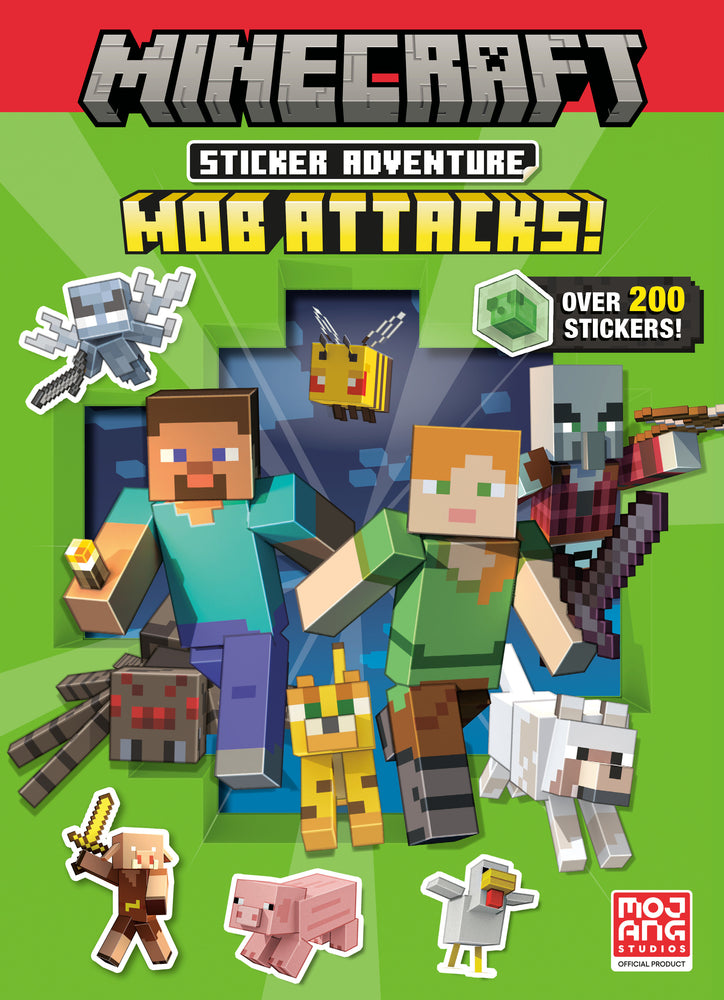 Minecraft Sticker Adventure: Mob Attacks! (Minecraft) image - Graphic Novels - Image - Pop Weasel