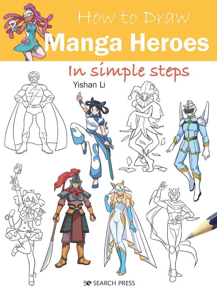 How to Draw Manga Heroes in simple steps image - Manga - Image - Pop Weasel