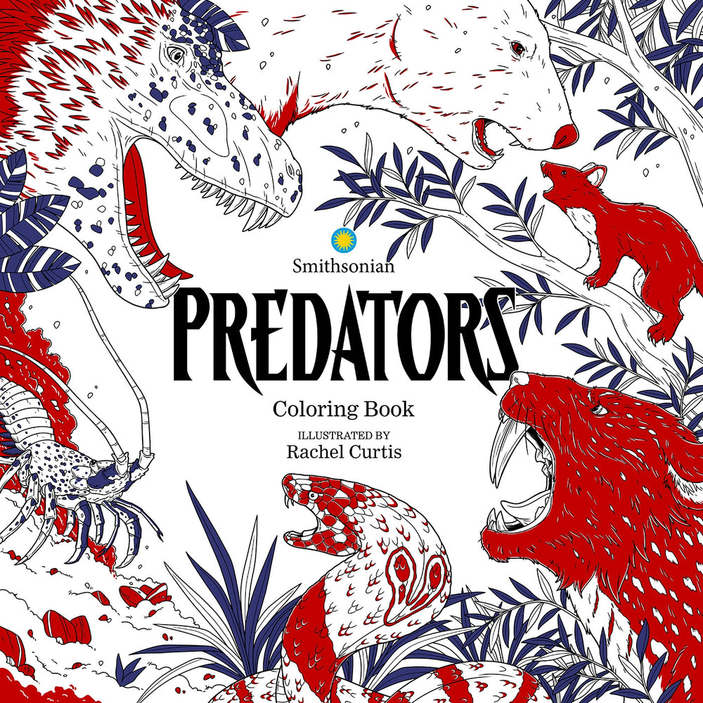 Pop Weasel Image of Predators: A Smithsonian Coloring Book - Graphic Novel - Image - Pop Weasel