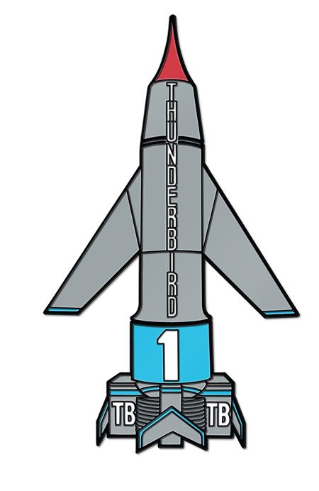 THUNDERBIRDS THUNDERBIRD 1 ENAMEL PIN BADGE - Badges & Pins - Image - Pop Weasel