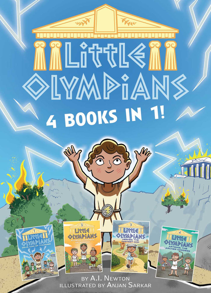 Little Olympians: 4 books in 1! (A Chapter Book Series about Little Greek Gods) image - Childrens Books - Image - Pop Weasel