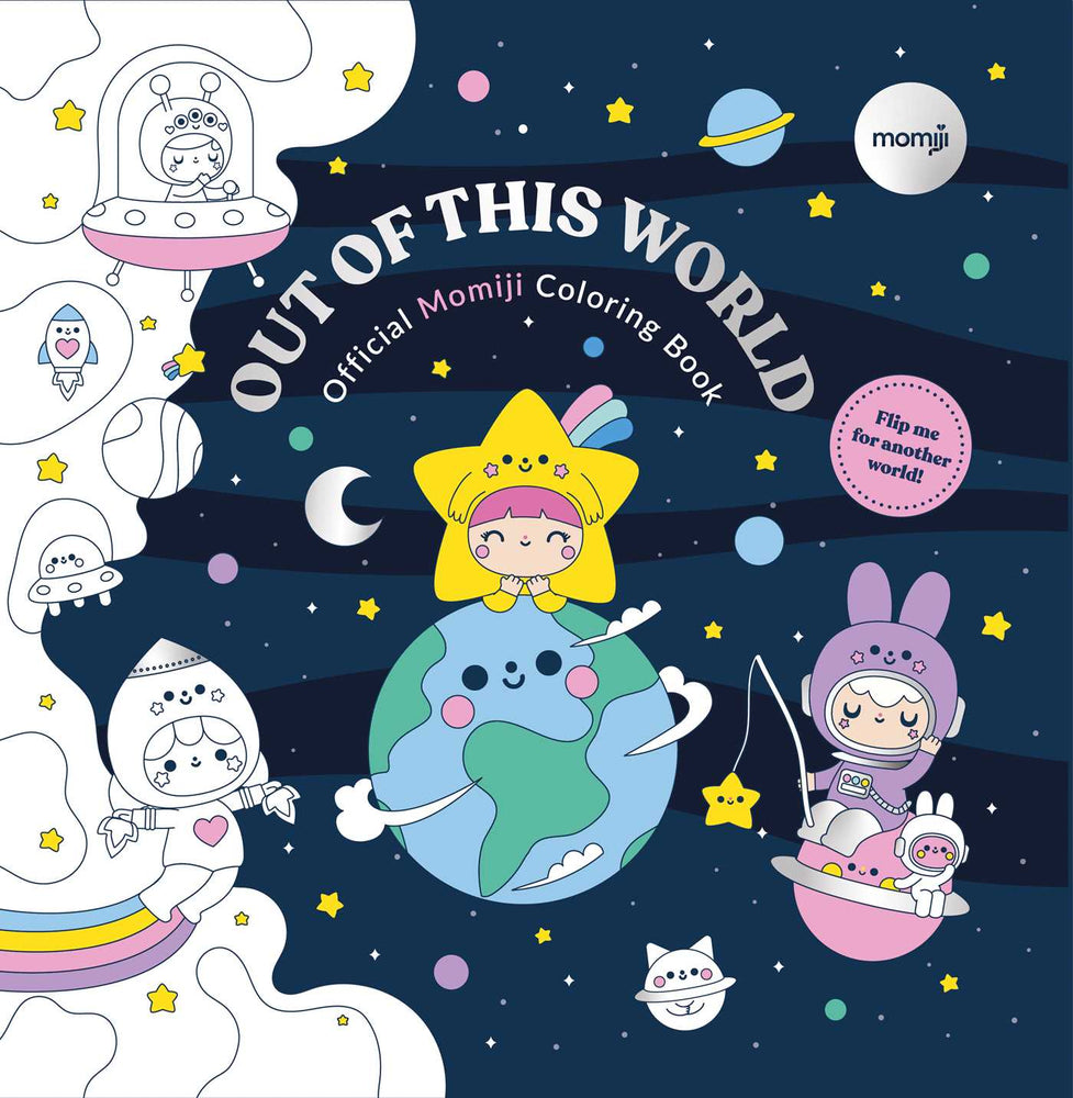 Official Momiji Coloring Book: 2-in-1 Kawaii Art Book Featuring Cute Collectible Characters and Cozy Affirmations for Relaxation and Display - Books - Image - Pop Weasel