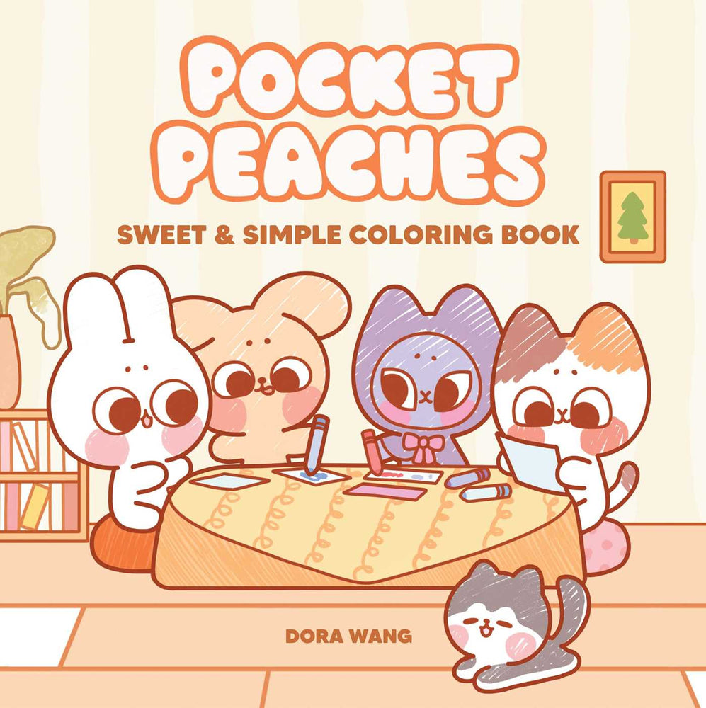 Pocket Peaches Sweet & Simple Coloring Book - Books - Image - Pop Weasel