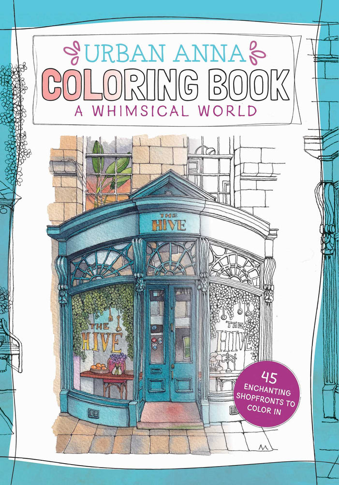Urban Anna Coloring Book: A Whimsical World - Books - Image - Pop Weasel