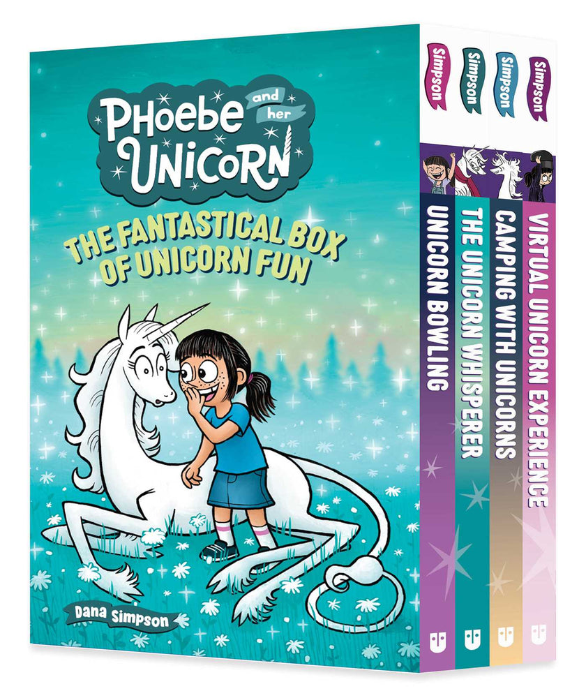 The Fantastical Box of Unicorn Fun: Phoebe and Her Unicorn Box Set Volume 9-12 - Graphic Novels - Image - Pop Weasel