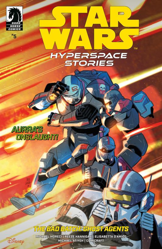 Star Wars: Hyperspace Stories: The Bad Batch--Ghost Agents #5 (CVR A) (Valeria Favoccia) - Image