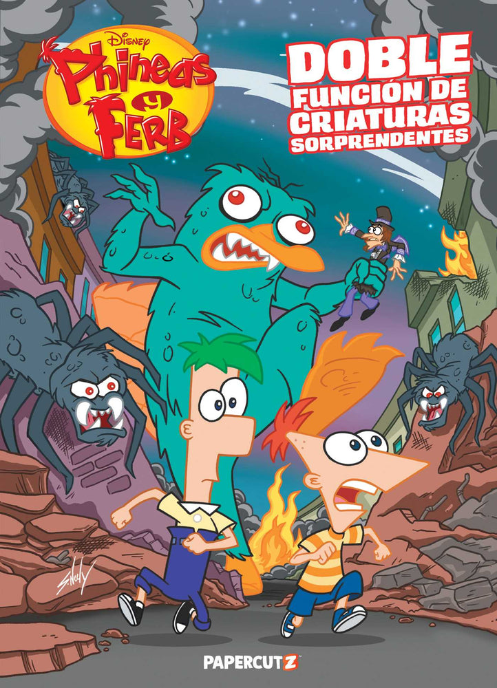 Phineas And Ferbs A-Maze-Ing Creature Double Feature | TPB Spanish Language Edition - Graphic Novels - Image - Pop Weasel