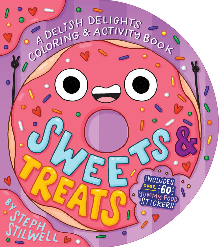Sweets And Treats: A Delish Delights Coloring And Activity Book - Books - Image - Pop Weasel