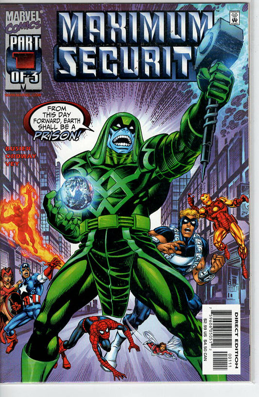Pre-Owned - Maximum Security #1  (December 2000) - Image
