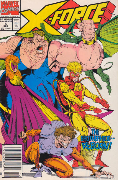 Pre-Owned - X-Force (1991 series) #5 (December 1991) - Cover Image