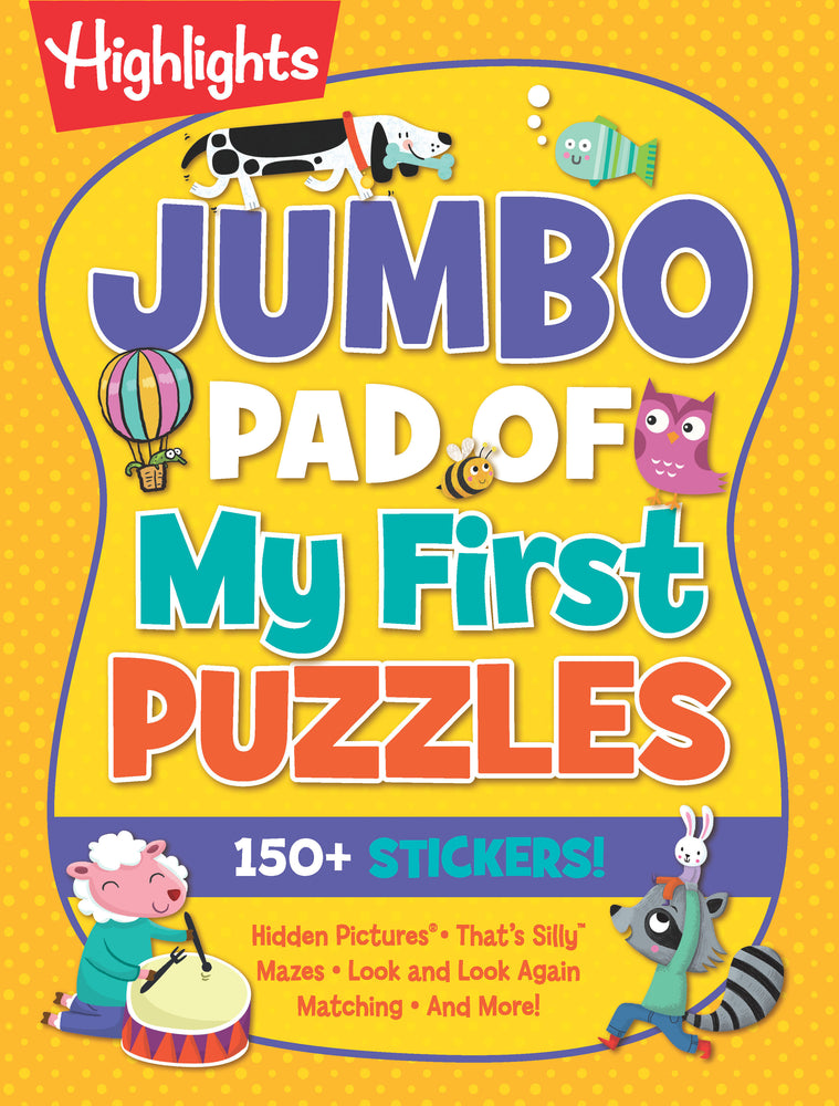 Jumbo Pad of My First Puzzles image - Children/Young Adult - Image - Pop Weasel